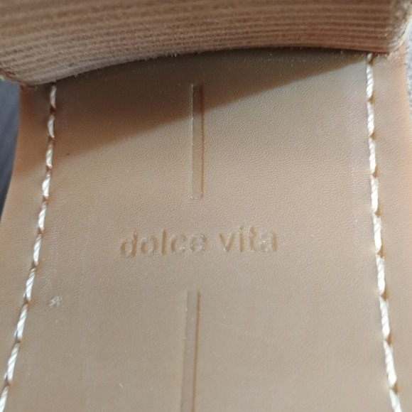 Dolce Vita Western Taupe Suede Side Zip 3 Inch Block Heel Ankle Boots Women's 8M - Picture 9 of 9